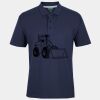 C OF C  JERSEY POLO   CHARCOAL Thumbnail