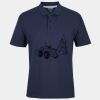 C OF C  JERSEY POLO   CHARCOAL Thumbnail