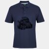 C OF C  JERSEY POLO   CHARCOAL Thumbnail