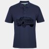 C OF C  JERSEY POLO   CHARCOAL Thumbnail
