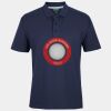 C OF C  JERSEY POLO   CHARCOAL Thumbnail