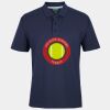 C OF C  JERSEY POLO   CHARCOAL Thumbnail