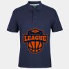 C OF C  JERSEY POLO   CHARCOAL Thumbnail