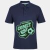 C OF C  JERSEY POLO   CHARCOAL Thumbnail