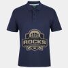 C OF C  JERSEY POLO   CHARCOAL Thumbnail