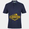 C OF C  JERSEY POLO   CHARCOAL Thumbnail