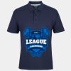 C OF C  JERSEY POLO   CHARCOAL Thumbnail
