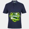 C OF C  JERSEY POLO   CHARCOAL Thumbnail