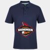 C OF C  JERSEY POLO   CHARCOAL Thumbnail