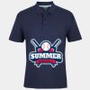 C OF C  JERSEY POLO   CHARCOAL Thumbnail