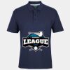 C OF C  JERSEY POLO   CHARCOAL Thumbnail