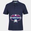 C OF C  JERSEY POLO   CHARCOAL Thumbnail