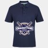 C OF C  JERSEY POLO   CHARCOAL Thumbnail