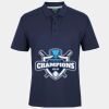 C OF C  JERSEY POLO   CHARCOAL Thumbnail