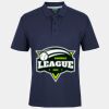 C OF C  JERSEY POLO   CHARCOAL Thumbnail