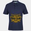 C OF C  JERSEY POLO   CHARCOAL Thumbnail