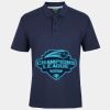 C OF C  JERSEY POLO   CHARCOAL Thumbnail