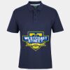 C OF C  JERSEY POLO   CHARCOAL Thumbnail