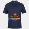 C OF C  JERSEY POLO   CHARCOAL Thumbnail