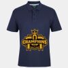 C OF C  JERSEY POLO   CHARCOAL Thumbnail