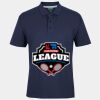 C OF C  JERSEY POLO   CHARCOAL Thumbnail
