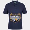 C OF C  JERSEY POLO   CHARCOAL Thumbnail