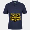 C OF C  JERSEY POLO   CHARCOAL Thumbnail