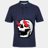 C OF C  JERSEY POLO   CHARCOAL Thumbnail