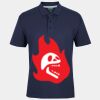 C OF C  JERSEY POLO   CHARCOAL Thumbnail