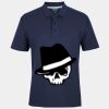 C OF C  JERSEY POLO   CHARCOAL Thumbnail