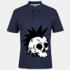 C OF C  JERSEY POLO   CHARCOAL Thumbnail