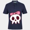 C OF C  JERSEY POLO   CHARCOAL Thumbnail