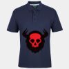 C OF C  JERSEY POLO   CHARCOAL Thumbnail