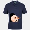 C OF C  JERSEY POLO   CHARCOAL Thumbnail