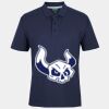 C OF C  JERSEY POLO   CHARCOAL Thumbnail