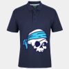 C OF C  JERSEY POLO   CHARCOAL Thumbnail