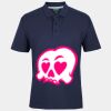C OF C  JERSEY POLO   CHARCOAL Thumbnail