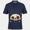 C OF C  JERSEY POLO   CHARCOAL Thumbnail