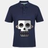 C OF C  JERSEY POLO   CHARCOAL Thumbnail