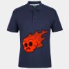 C OF C  JERSEY POLO   CHARCOAL Thumbnail