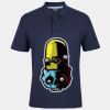 C OF C  JERSEY POLO   CHARCOAL Thumbnail