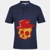 C OF C  JERSEY POLO   CHARCOAL Thumbnail