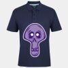 C OF C  JERSEY POLO   CHARCOAL Thumbnail