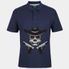 C OF C  JERSEY POLO   CHARCOAL Thumbnail