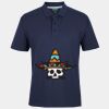 C OF C  JERSEY POLO   CHARCOAL Thumbnail
