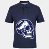 C OF C  JERSEY POLO   CHARCOAL Thumbnail