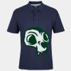 C OF C  JERSEY POLO   CHARCOAL Thumbnail