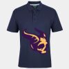 C OF C  JERSEY POLO   CHARCOAL Thumbnail