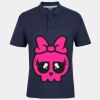 C OF C  JERSEY POLO   CHARCOAL Thumbnail