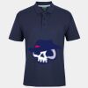 C OF C  JERSEY POLO   CHARCOAL Thumbnail